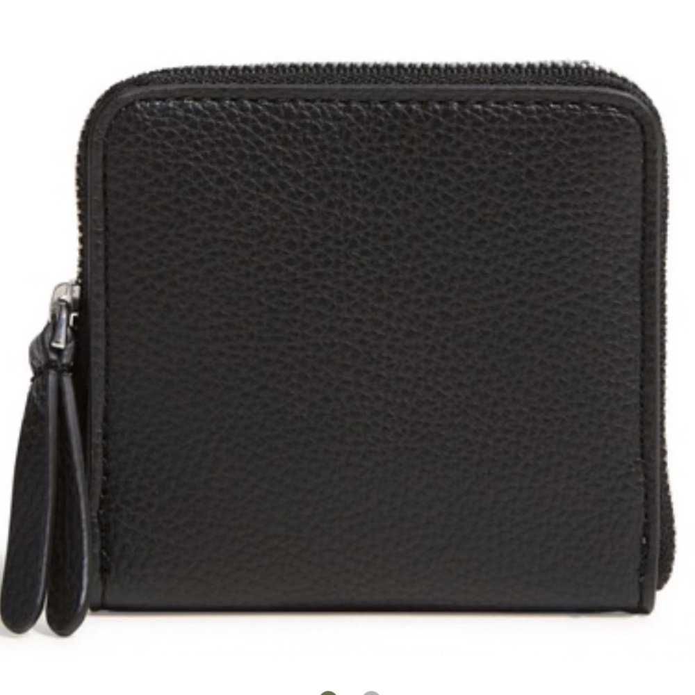 NWT Vera Bradley Moonless Night Small Essential Zip-Around Faux Leather Wallet.